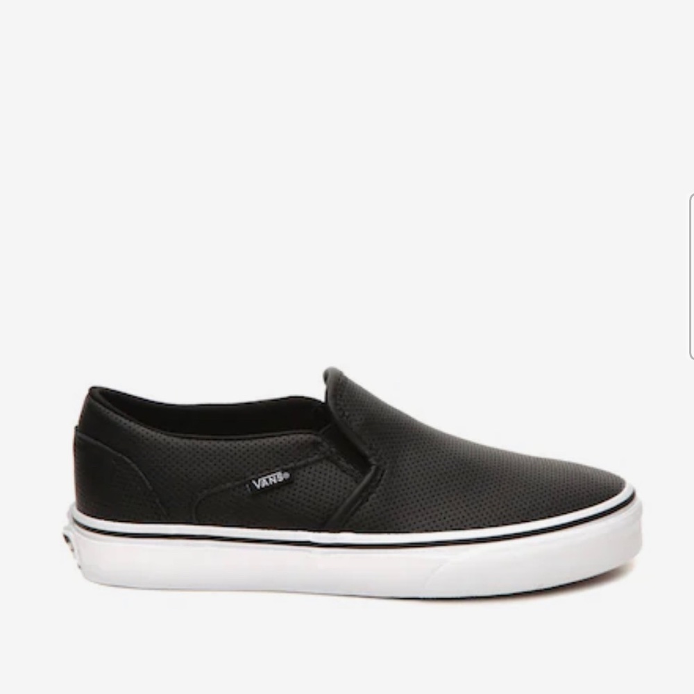 New Asher Vans - leather size 8
